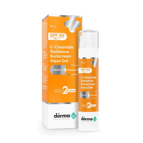 The Derma Co 1% Hyaluronic Sunscreen Aqua Gel SPF50 PA++++ (50g) The Derma Co 1% Hyaluronic Sunscreen Aqua Gel SPF50 PA++++ (50g)