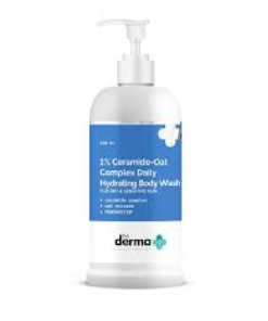 The Derma Co 1% Ceramide-Oats Complex Daily Hydrating Body Wash