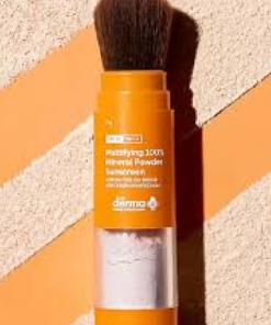 The Derma Co Mattifying 100% Mineral Powder Sunscreen
