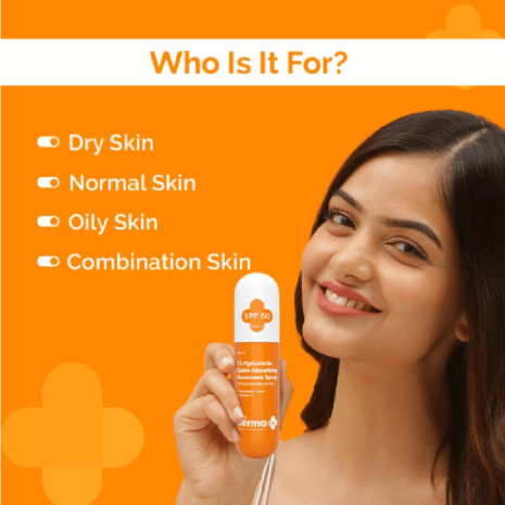 The Derma CO 1% Hyaluronic Quick-Absorbing Sunscreen Spray The Derma CO 1% Hyaluronic Quick-Absorbing Sunscreen Spray