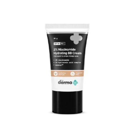The Derma Co 2% Niacinamide Hydrating BB Cream - Warm Beige