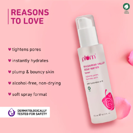 Plum Bulgarian Valley Rose Water Toner Plum Bulgarian Valley Rose Water Toner