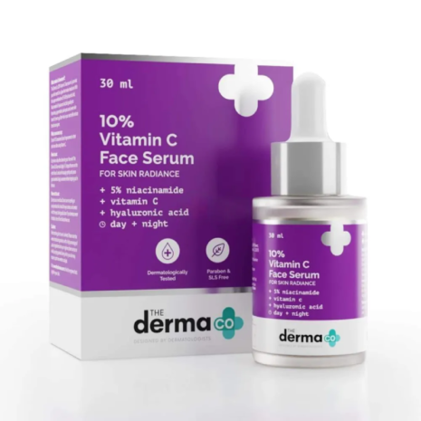 The Derma Co 10% Vitamin C Face Serum For Skin Radiance The Derma Co 10% Vitamin C Face Serum For Skin Radiance