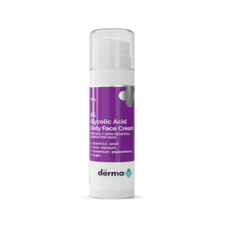 The Derma Co 8% Glycolic Acid Daily Face Cream