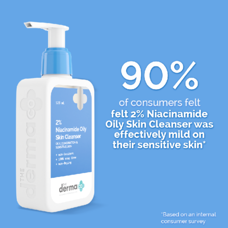 The Derma Co 2% Niacinamide Gentle Skin Cleanser The Derma Co 2% Niacinamide Gentle Skin Cleanser