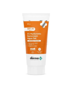 The Derma Co 1% Hyaluronic Sunscreen Aqua Gel SPF50 PA++++