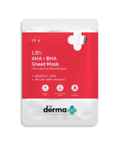 The Derma Co 1% Salicylic Acid Sheet Mask (20g)