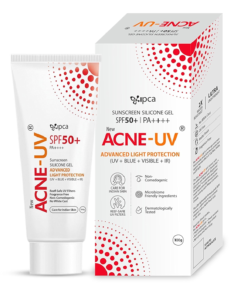 IPCA Acne-UV Silicone Sunscreen Gel SPF50 PA+++