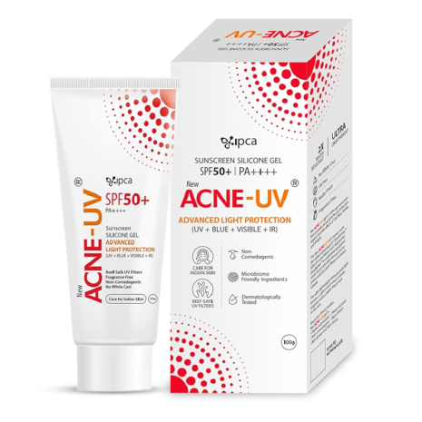 IPCA Acne-UV Silicone Sunscreen Gel SPF50 PA+++