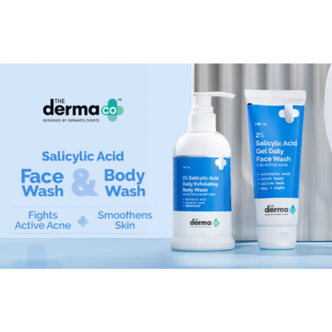 The Derma Co Salicylic Acid Fight Acne Combo The Derma Co Salicylic Acid Fight Acne Combo