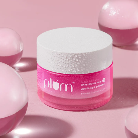 Plum Bulgarian Rose & Hyaluronic Acid 1% Dew It Light Gel Cream