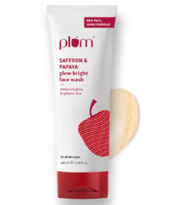 Plum Saffron & Papaya Glow Bright Face Wash