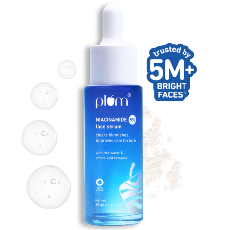 Plum 5% Niacinamide Face Serum With Rice Water