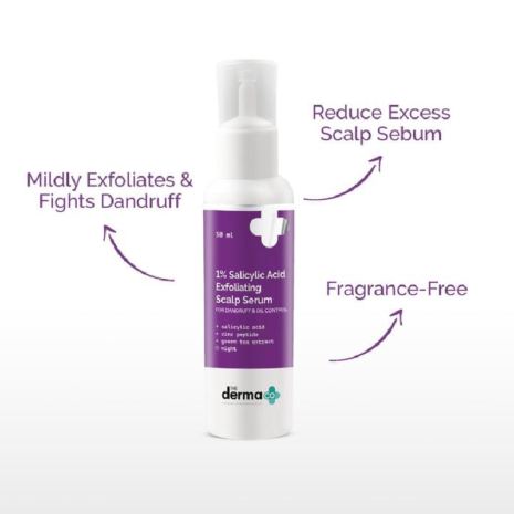 The Derma Co 1% Salicylic Acid Exfoliating Scalp Serum The Derma Co 1% Salicylic Acid Exfoliating Scalp Serum