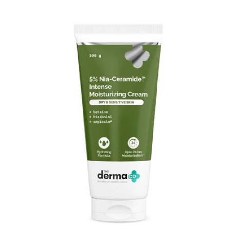 The Derma Co 5% Nia-Ceramide Intense Moisturizing Cream