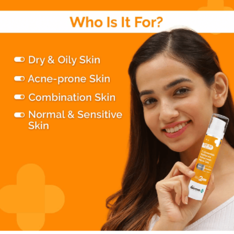 The Derma Co C-Cinamide Radiance Sunscreen Aqua Gel SPF50 PA++++ The Derma Co C-Cinamide Radiance Sunscreen Aqua Gel SPF50 PA++++