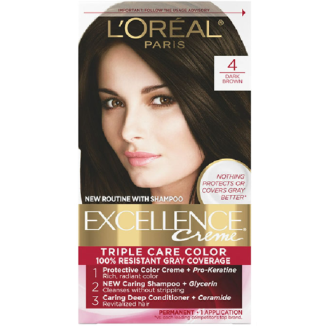 L’Oreal Excellence Creme 4 Dark Brown
