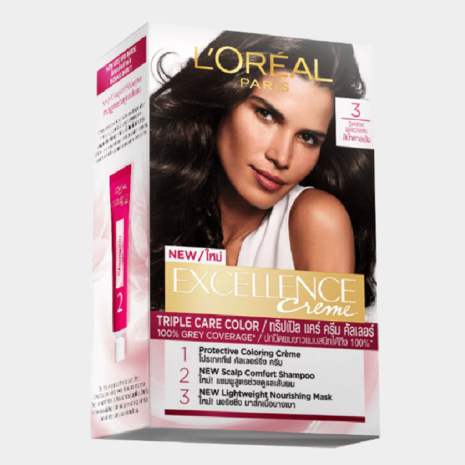 L’Oreal Excellence Creme 3 Dark Brown