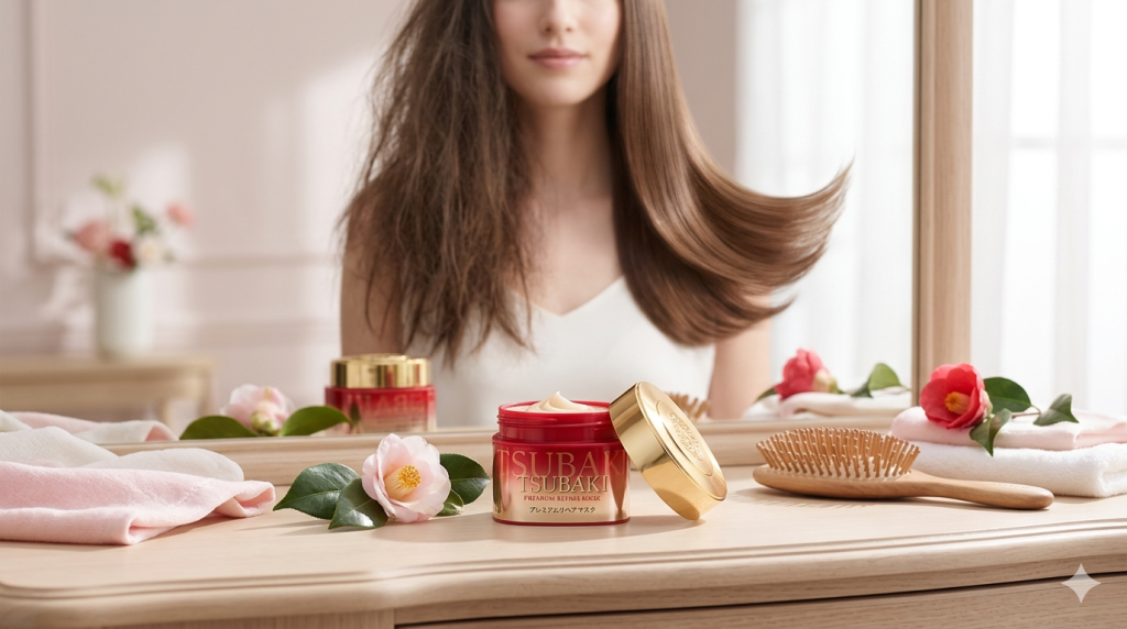 Tsubaki Hair Mask Review