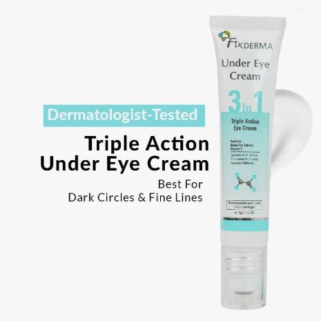 Fixderma Under Eye Cream for dark circles and puffiness Fixderma Under Eye Cream for dark circles and puffiness