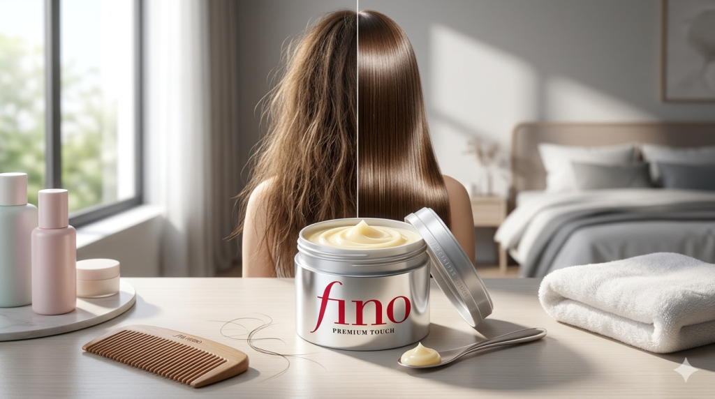Fino বনাম Tsubaki Hair Mask