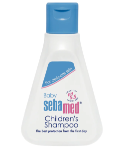 Sebamed Baby Shampoo for gentle cleansing of baby hair and scalp