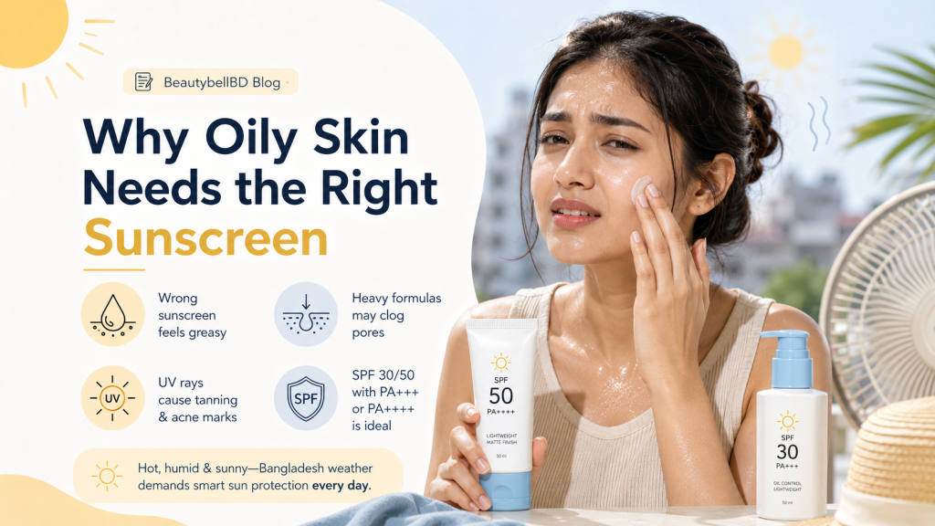 Best Sunscreen for Oily Skin in Bangladesh
