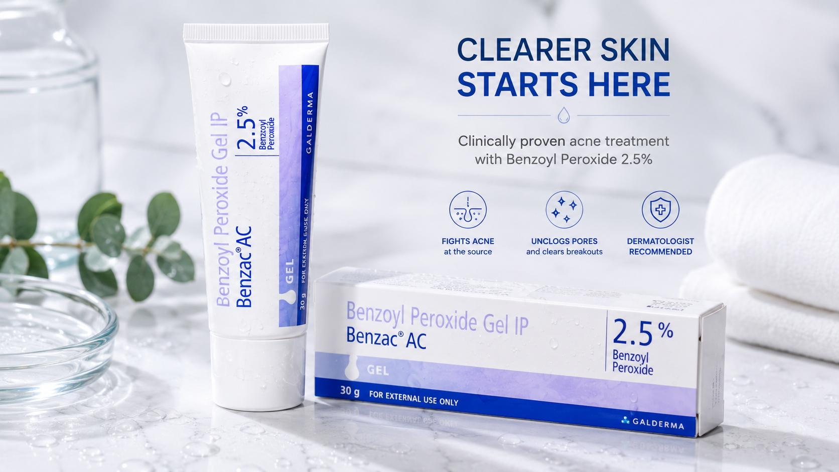 The Ultimate Acne Treatment Guide In Bangladesh: How To Clear Breakouts And Pimple Marks Permanently 1 Benzac AC 2.5% Gel price in Bangladesh