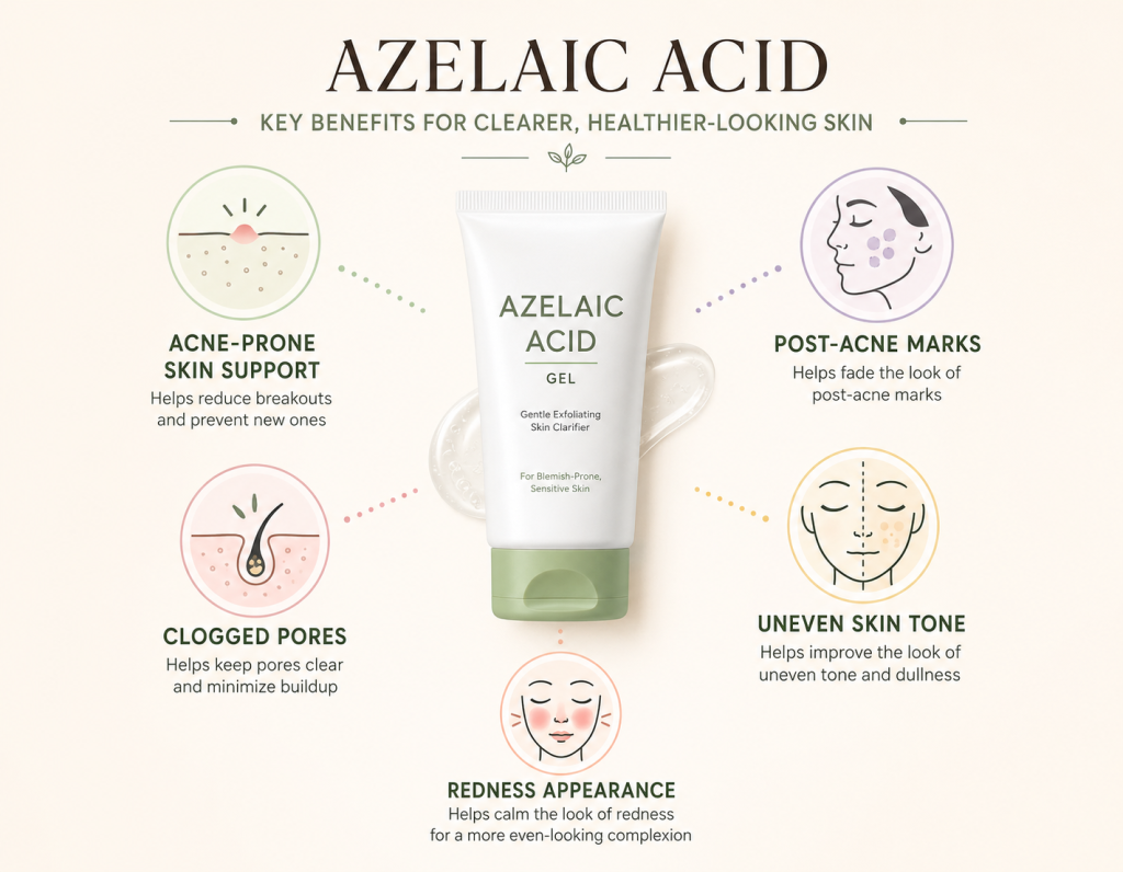 azelaic-acid-benefits infographic.