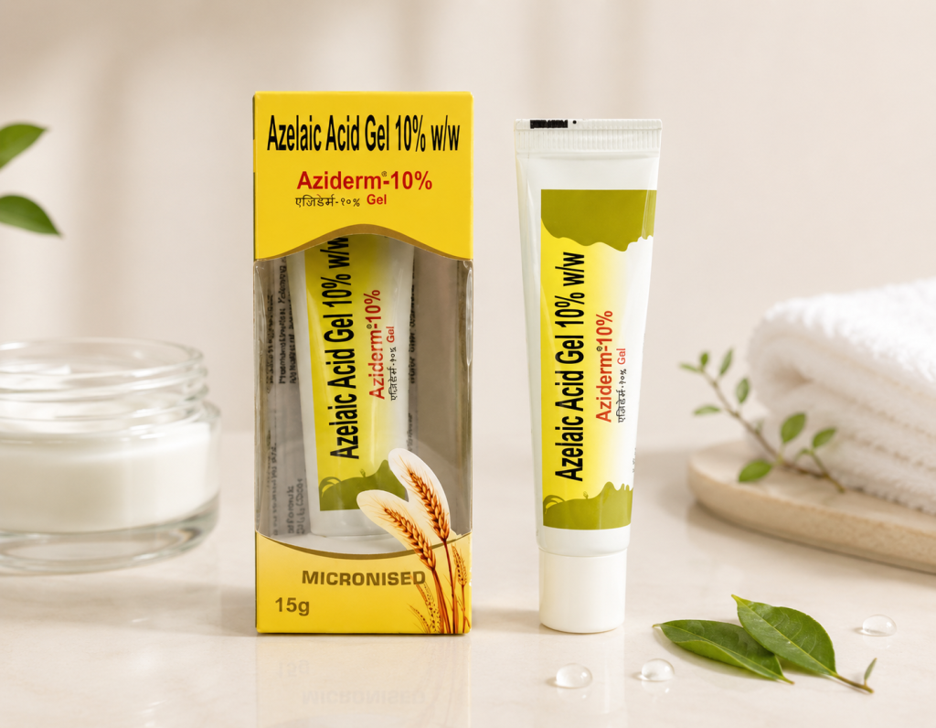Azelaic Acid For Acne: Does It Really Work? 10 Micro Aziderm 10 percent azelaic acid gel 15g available at BeautyBellBD