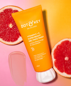 Dot & Key Vitamin C + E Super Bright Gel Face Wash (100ml)