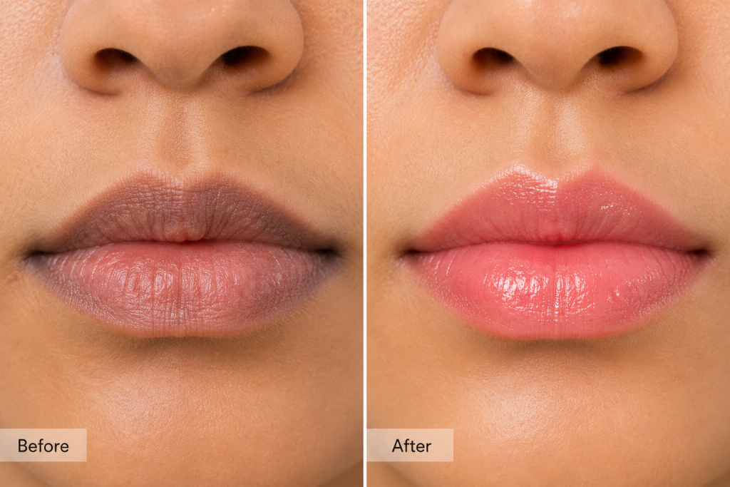 Daytime lip care routine in Bangladesh