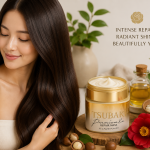 Hair mask for damaged hair with nourishing ingredients for soft smooth hair