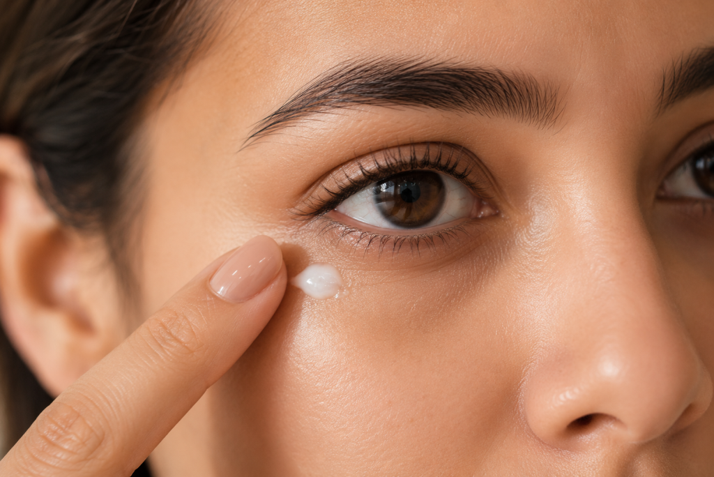 Vitamin K1 Arbutin Almond Oil and Cucumber Extract in eye cream