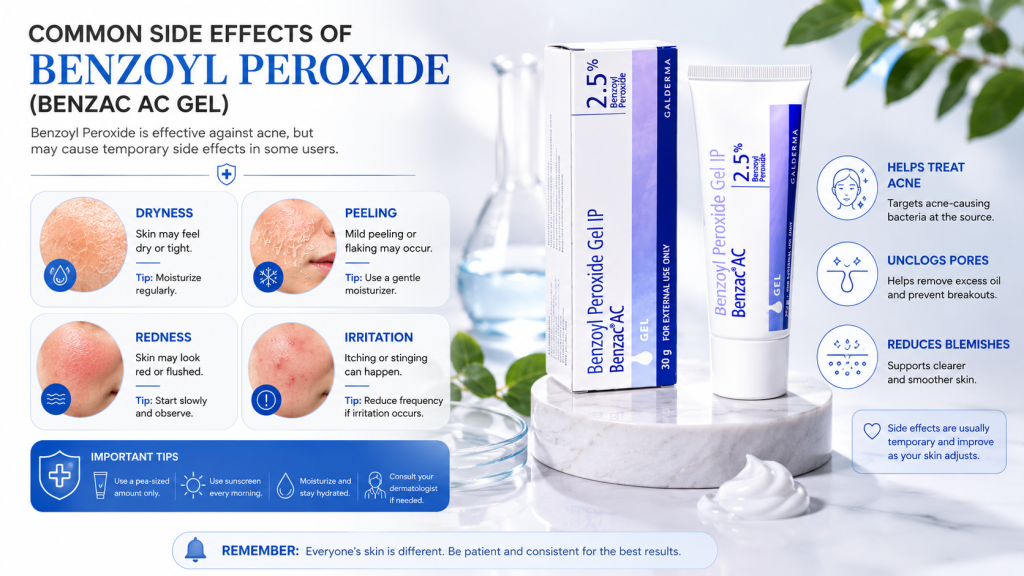 The Ultimate Acne Treatment Guide In Bangladesh: How To Clear Breakouts And Pimple Marks Permanently 7 Benzac AC 2.5 gel side effects and precautions