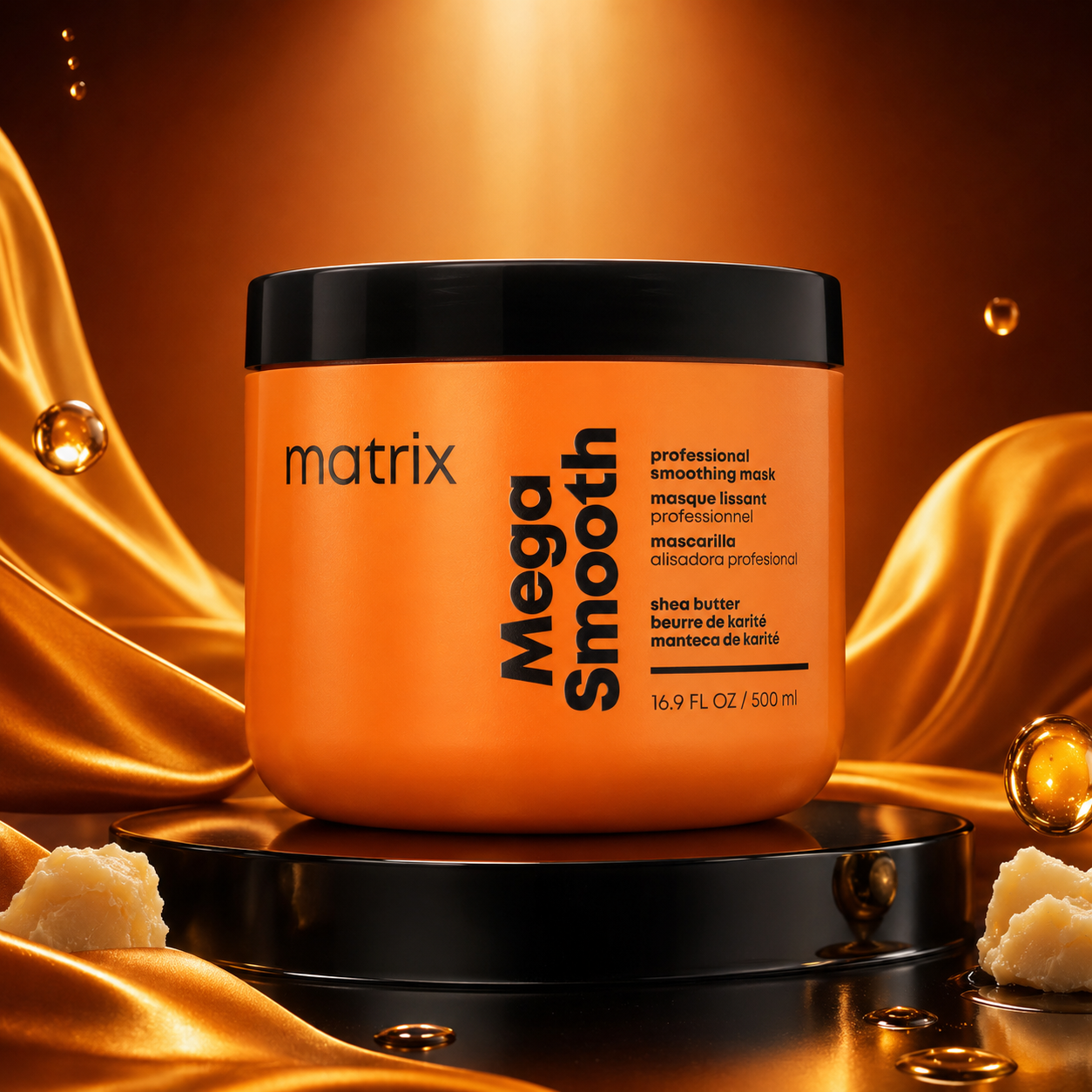 Matrix Mega Smooth Hair Mask 500Ml 1 Matrix Mega Smooth Mask for frizzy hair