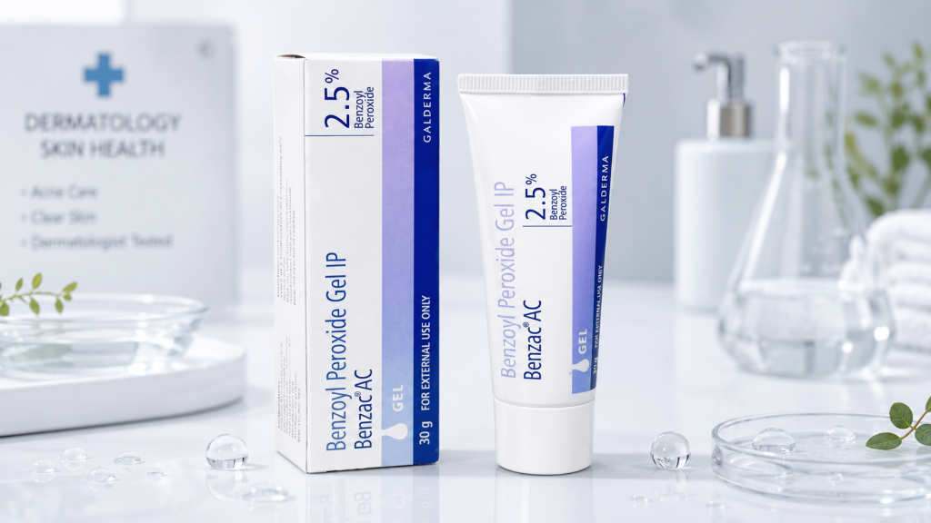 The Ultimate Acne Treatment Guide In Bangladesh: How To Clear Breakouts And Pimple Marks Permanently 2 Galderma Benzac AC Benzoyl Peroxide Gel 2.5% in Bangladesh