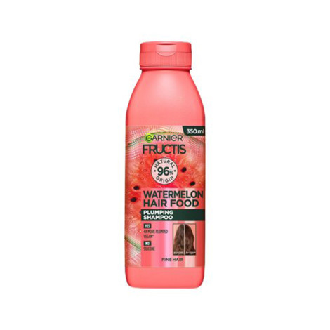 Garnier Ultimate Blends Watermelon Hair Food Plumping Shampoo 350Ml 1 Garnier Ultimate Blends Watermelon Hair Food Plumping Shampoo 350ml