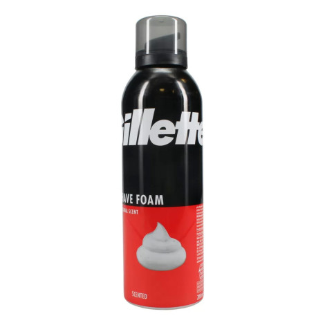 Gillette Original Scent Shave Foam Scented 200Ml 1 Gillette Original Scent Shave Foam Scented 200ml
