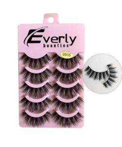 Everly Beauties 5Pair Series False Eyelash - G505