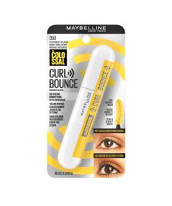 Maybelline The Colossal Curl Bounce Washable Mascara 350 Blackest Black tube