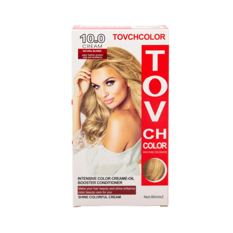 Tovch Hair Color - 10.0 Natural Blonde 1 Tovch Hair color - 10.0 Natural Blonde