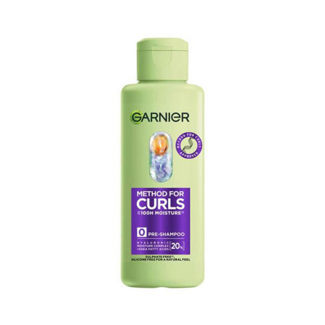 Garnier Method For Curls 100H Moisture Pre-Shampoo 200Ml 1 Garnier Method For Curls 100H Moisture Pre-Shampoo 200ml