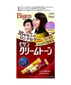 Bigen Cream Tone Hair Color - 6G Natural Brown 40g