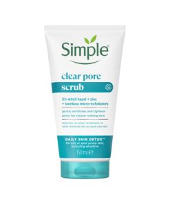 Simple Daily Skin Clear Pore Facial Scrub 150ml
