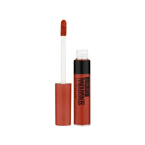 Maybelline New York Sensational Liquid Matte Lipstick - 12 More Than Red 1 Maybelline 12 More Than Red Liquid Matte Lipstick