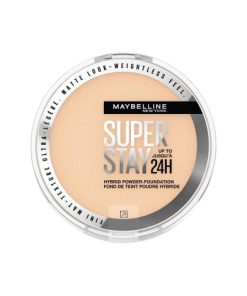 Maybelline Super Stay Matte 24HR Hybrid Pressed Powder Foundation 128 compact