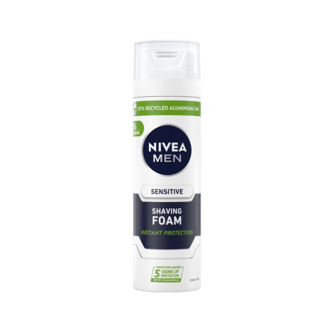 Nivea Men Sensitive Shaving Foam 200Ml 1 Nivea Men Sensitive Shaving Foam 200ml