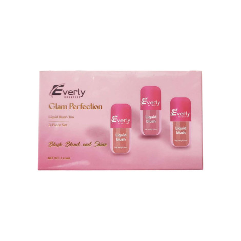 Everly Glam Perfection Liquid Blush Trio 3-Piece Set 1 Everly Glam Perfection Liquid Blush Trio 3-Piece Set