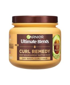 Garnier Ultimate Blends Curl Remedy Deep Nourishment Butter Mask 340ml